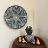 Ocean Mist - Handwoven Sabai Grass Wall Hanging Basket / Plate